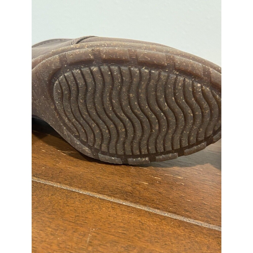 Clarks Brown Suede Lace-Up Ankle Bootie Women's US 7.5 UK 5 EU 38 Boots - Picture 10 of 11